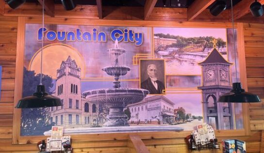 Texas Roadhouse keeps it local with hand painted murals in every location 