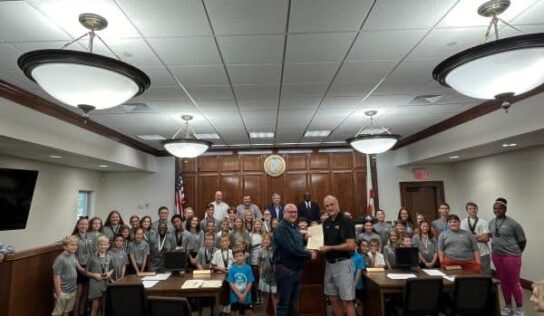 Autauga County Commission honors Prattville Swim League and their splash-tastic season
