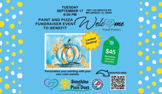 Paint and Pizza Fundraiser to Benefit the Welcome Food Pantry