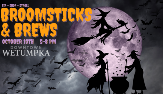 Adult-themed Broomsticks & Brews event coming to Wetumpka Oct. 10