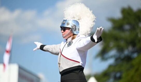 Erin Wilson, of Holtville, selected as assistant drum major for Sound of the South Marching Band