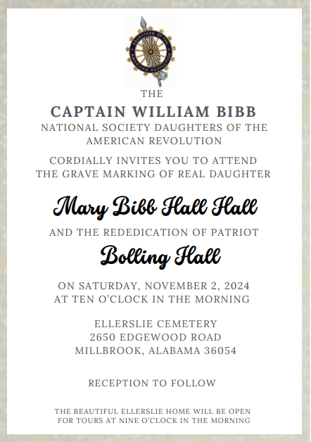 American Revolution Real Daughter to be Honored at Ellerslie Cemetery in Millbrook Nov. 2