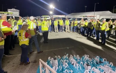 Georgia shows appreciation to Alabama Power crews during Hurricane Helene restoration