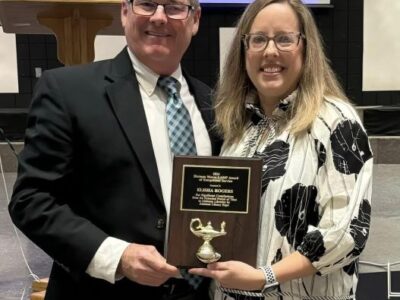 WES librarian Elisha Rogers receives prestigious award