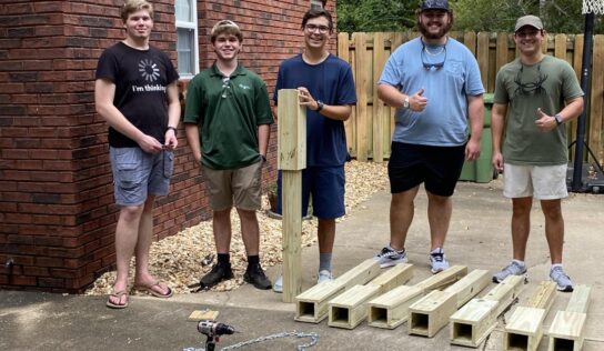 Local Eagle Scout Exceeds Expectations with Project at the Alabama Nature Center