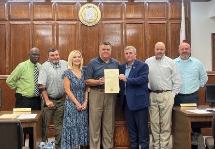 Autauga County Commission honors retired Prattville Fire Chief Terry Brown