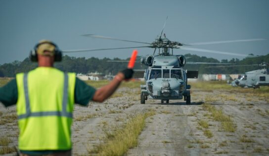 In advance of Milton, 26 U.S. Navy Seahawks, 200 personnel are at Maxwell AFB