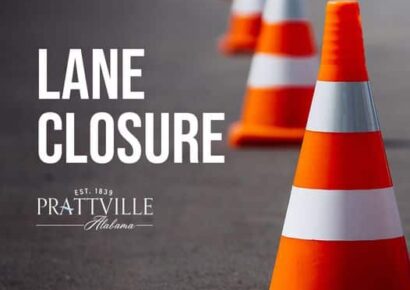 Lane Closures in Prattville for the Week of November 4-8, 2024
