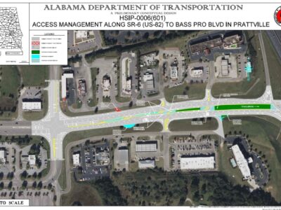 Cobbs Ford Road sees access management project with ALDOT