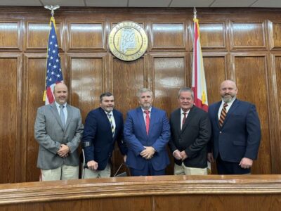 Autauga County Commissioners take new Oath of Office