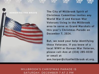 WWII, Korean War Veterans sought for Millbrook Christmas Parade