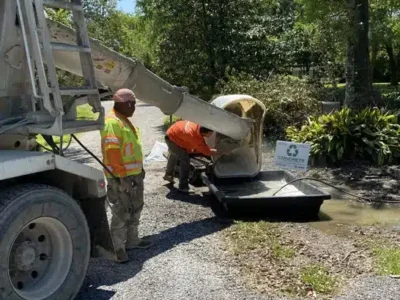 Tri-County Area Sees New Solution to Environmental Challenges with The Dumpster Guy’s Concrete Washout System