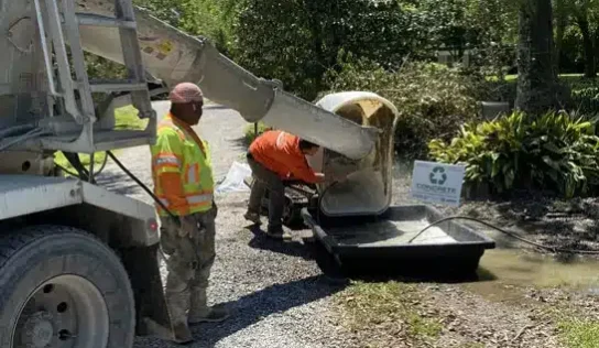 Tri-County Area Sees New Solution to Environmental Challenges with The Dumpster Guy’s Concrete Washout System