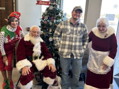 Holiday cheer takes flight: Santa, Mrs. Claus and friends spread holiday magic over the weekend