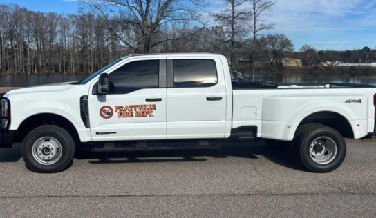Prattville FD awarded Homeland Security grant for F-350 Super Duty pickup