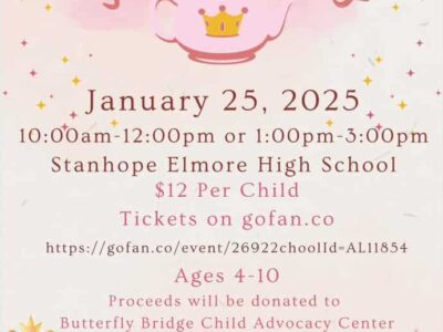 Teas & Tiaras event will benefit Butterfly Bridge Child Advocacy Center