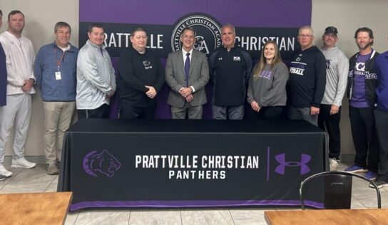 Meet and greet coffee held by Prattville Christian Academy welcomes new athletic director and family