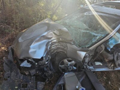 Pine Level Fire Department uses ‘Jaws of Life’ after critical vehicle crash Monday