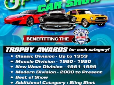 Spring Festival Car Show April 27 to benefit Central Alabama K9 Unit