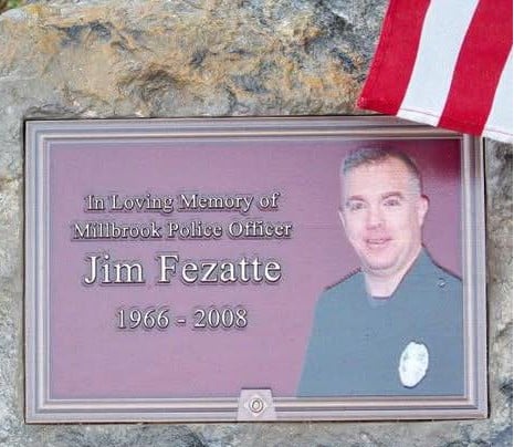 Millbrook Chief remembers Officer Jim Fezatte, who was killed in the line of duty 17 years ago today