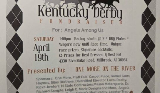 Kentucky Derby Fundraiser April 19 at One More on the River to benefit Angels Among Us
