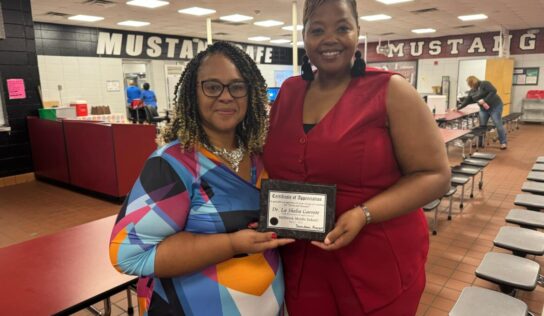 MMS Divas and Donuts featured Dr. La Shelia Garrett, Instructional Coach for school