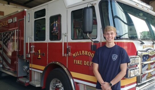 Millbrook Fire Department’s Cadet program offers opportunities; Garrett Buchner knows that well