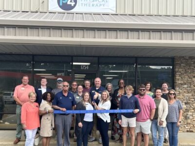 P4 Physical Therapy celebrates grand opening with proper Millbrook Area Chamber of Commerce ribbon cutting