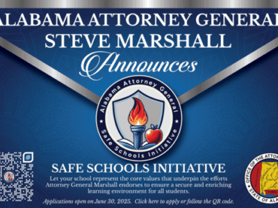 Application process begins for Alabama Safe Schools Initiative Awards