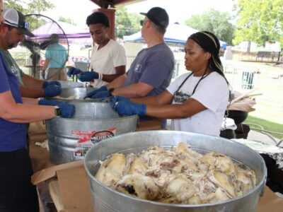 Lions Club BBQ preparations happening now in Prattville