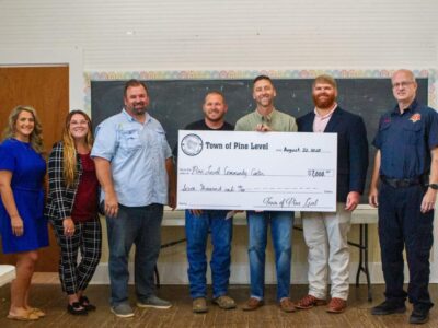 Town of Pine Level invests in community center, volunteer fire department
