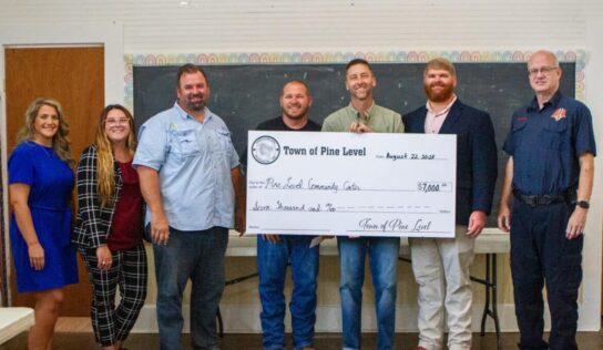 Town of Pine Level invests in community center, volunteer fire department