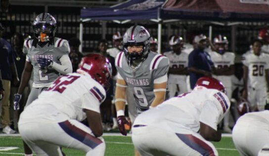 Mustangs Dominate Park Crossing 33-0 for Region Win