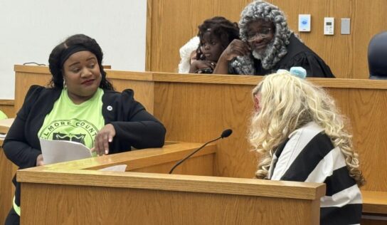 Elmore County second-graders explore justice system during annual Law Day event