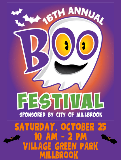 City of Millbrook to host its 16th annual Boo Festival