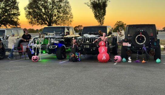 Jeeps and Treats event in Prattville raises funds for breast cancer research