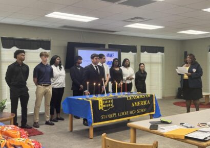 FBLA inducts 54 Students at SEHS Ceremony, kicks off year with fundraisers, food drive
