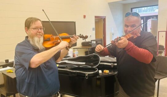 Stanhope Elmore High School launches first violin class in district, promotes fundraiser for new instruments