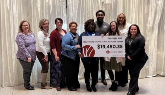 Elmore County Family Resource Center receives major Wind Creek Casino donation
