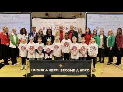 Elmore County second graders honor local heroes at Hands-on Liberty celebration