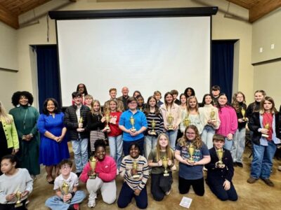 Elmore County district science fair draws record middle school participation, advances students to regionals