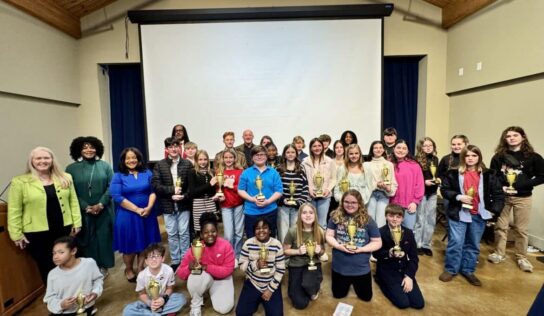 Elmore County district science fair draws record middle school participation, advances students to regionals
