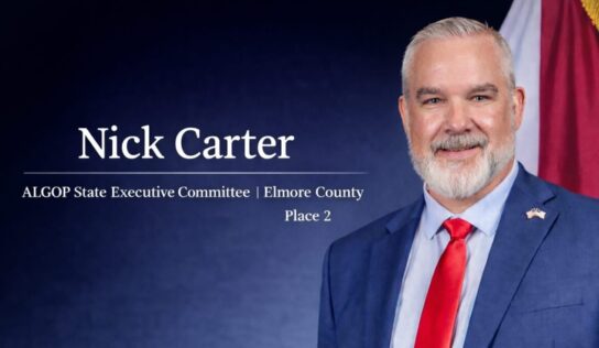Nick Carter announces run for Alabama GOP State Executive Committee seat