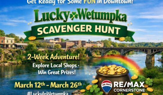 Lucky in Wetumpka scavenger hunt kicks off downtown, starting today