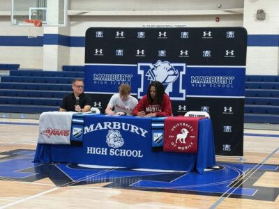 Two Marbury Soccer Players Sign with University of Mobile